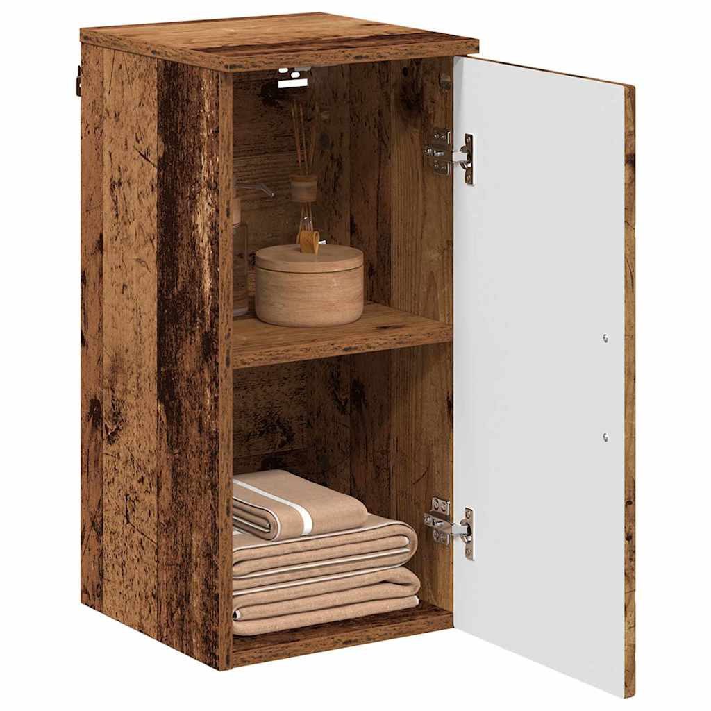 vidaXL Badezimmerspiegelschrank Badezimmer Schrank Altholz 30 günstig online kaufen
