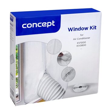 Concept Fenster-Set Erweiterung 42392562, Zubehör für Conzept KV0800, Conzept KV1000, Fensterbausatz für Klimaanlagen