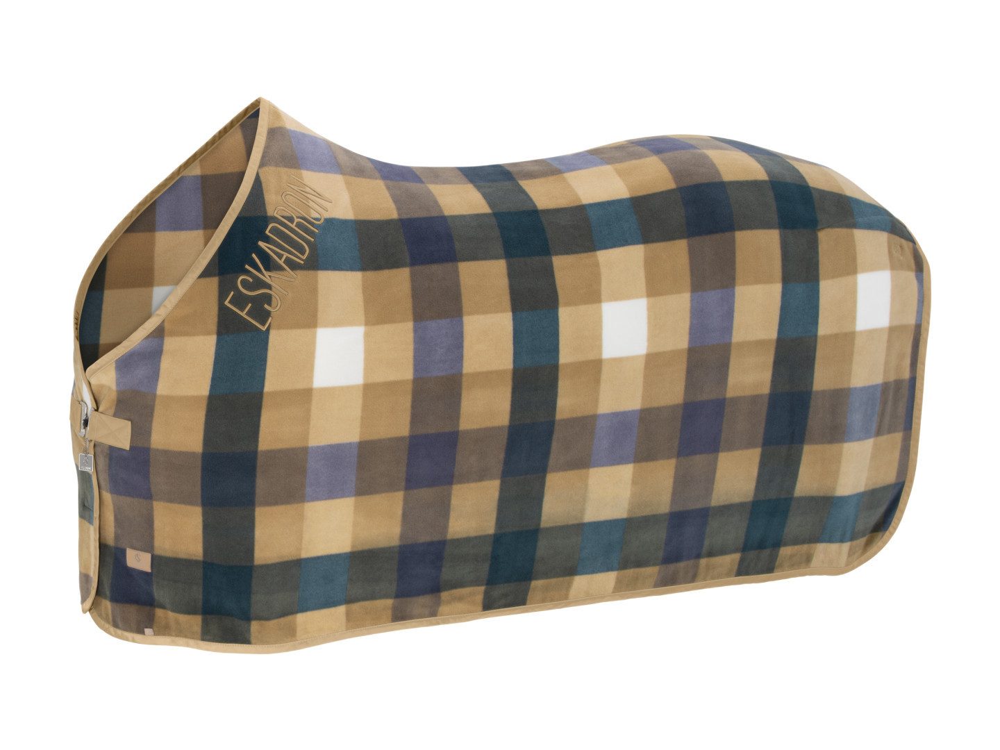 Eskadron Pferde-Abschwitzdecke Abschwitzdecke Classic Sports Fleece Check