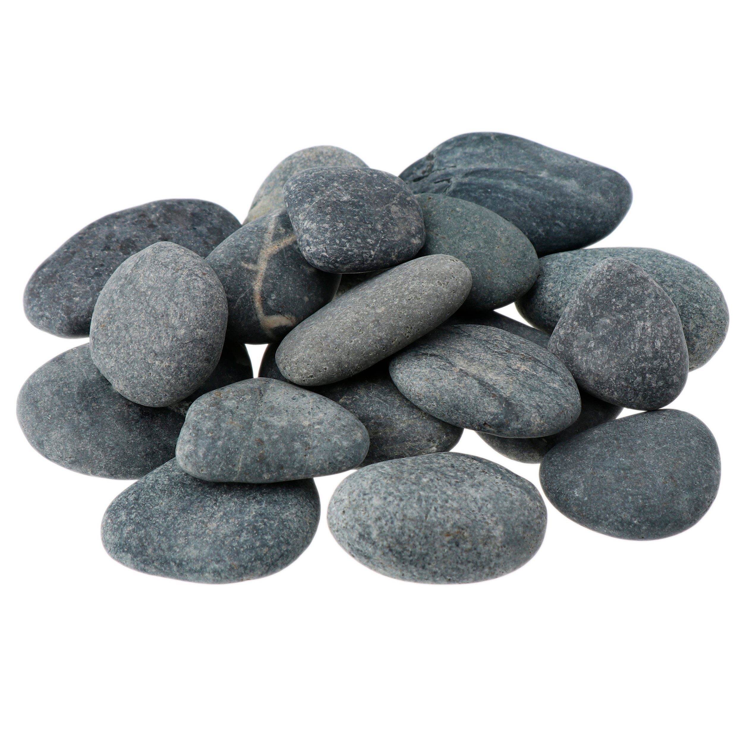 NKlaus Mineralstein 900g Hot Stone 50 - 60mm Massagesteine Wellness Entspannungsstein vulk