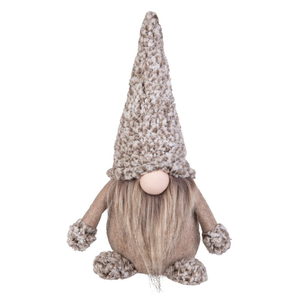 MICA Dekofigur Wichtel braun - stehend - ca. 15 x 10 x 26 cm günstig online kaufen