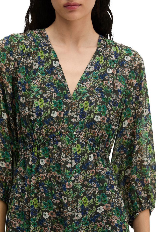Marc O'Polo Sommerkleid flared aus bedruckter Viskose