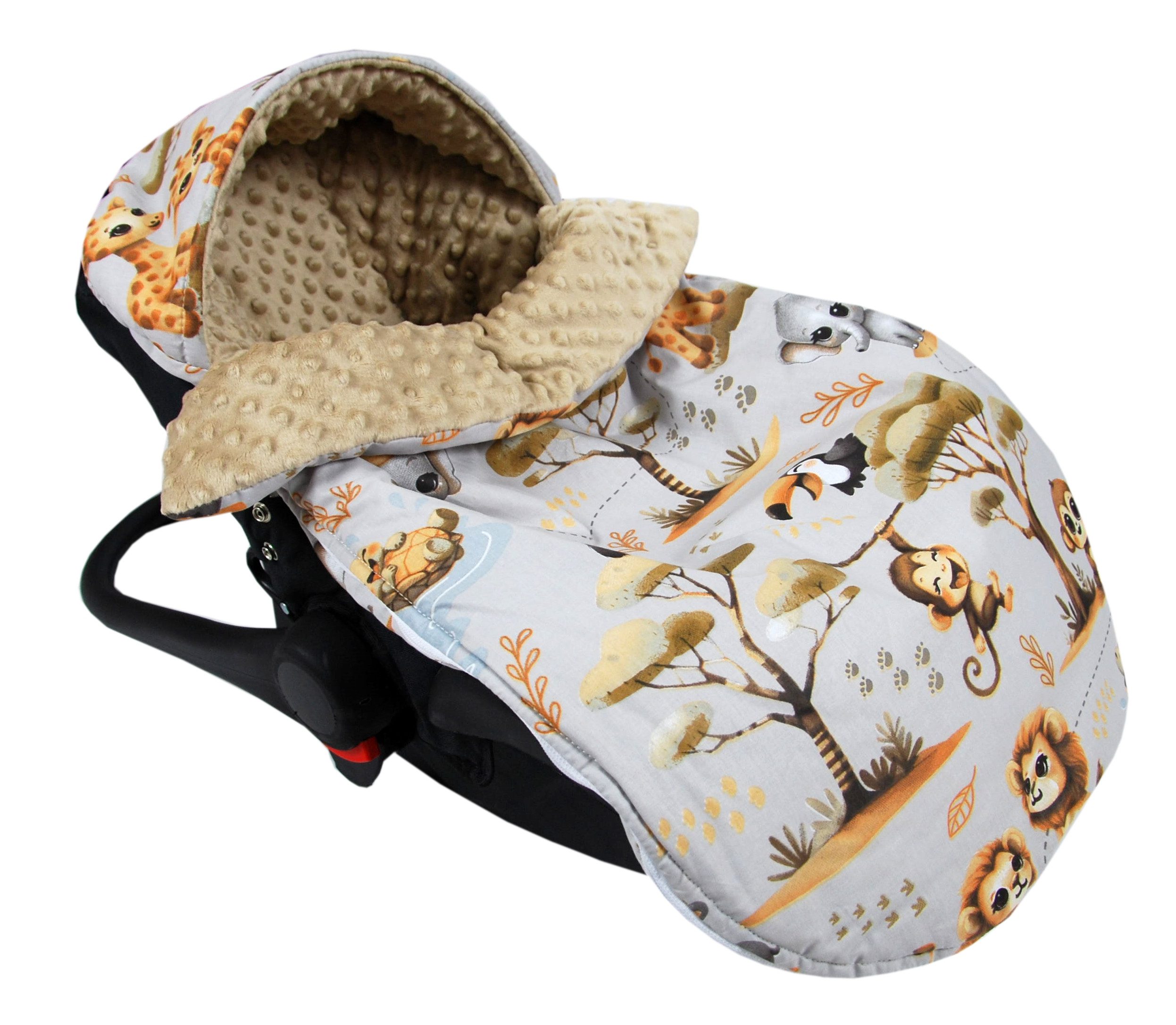 Fußsack Sommerfußsack 90cm für Babyschale, Kinderwagen & Buggy Frühling Herbst