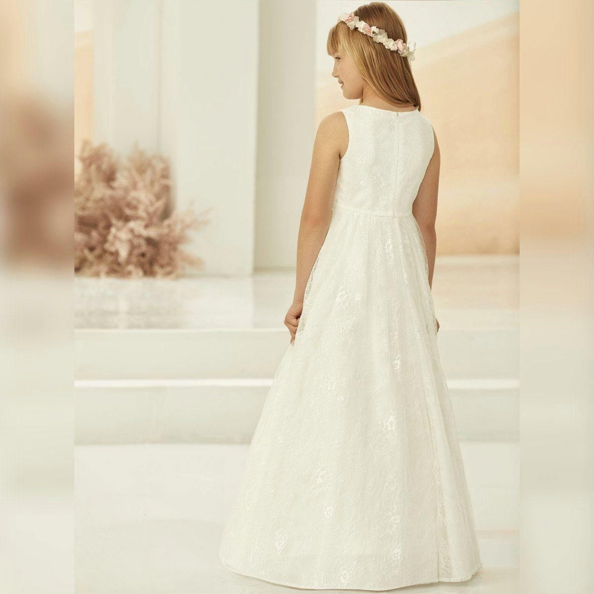 Bride Now! Partykleid Blumenmädchenkleid Kommunionkleid Avalia ME2300