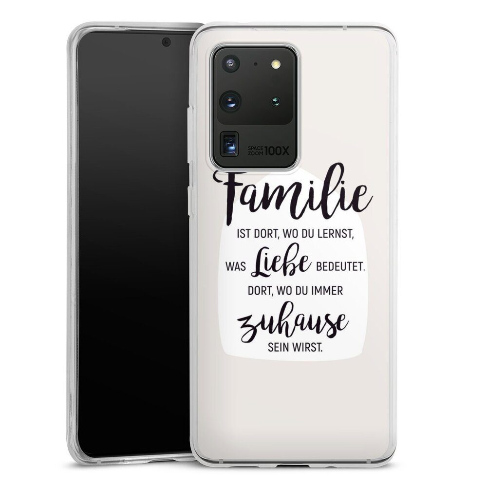 Handyhülle Familie ist Liebe