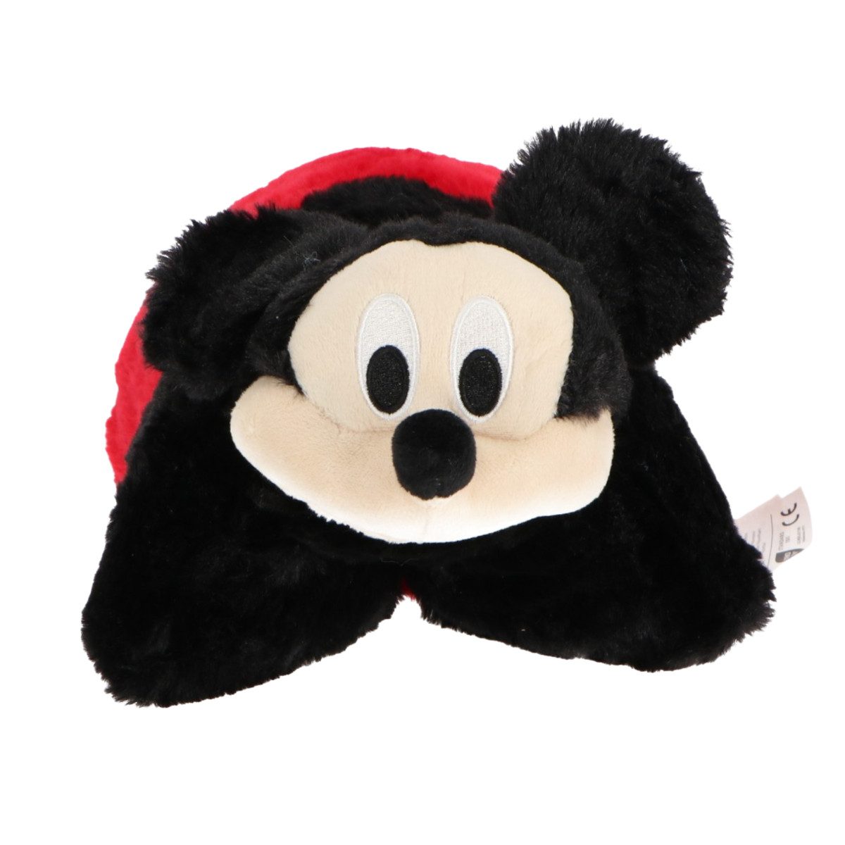 Disney Mickey Mouse Dekokissen - Kuschelkissen 2 in 1 Plüschkissen Kinderkissen Grün