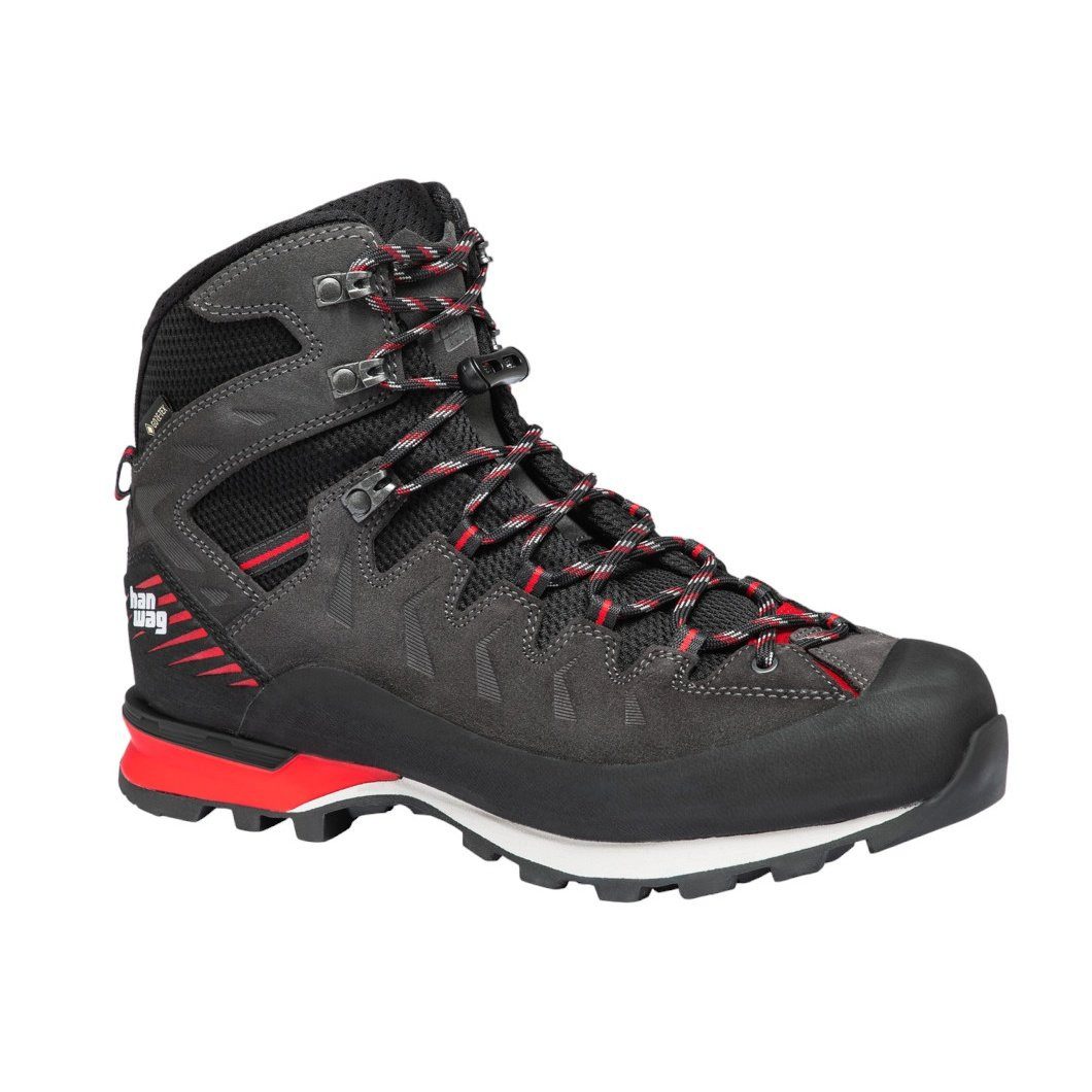 Hanwag Bergwanderschuhe Makra Pro GTX (Veloursleder, wasserdicht) Wanderschuh