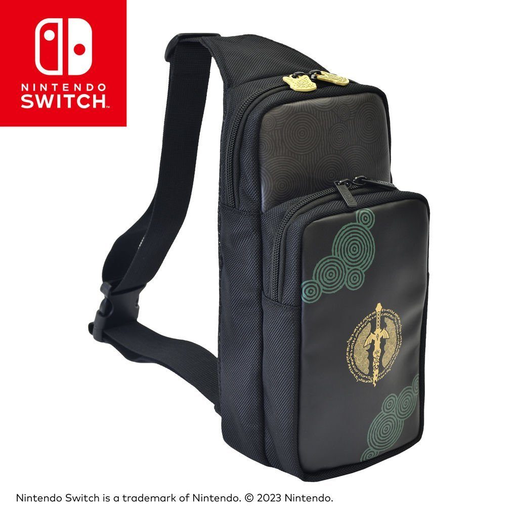Hori Spielekonsolen-Tasche Zelda Tears of - Switch Kingdom the Adventure Tasche Pack