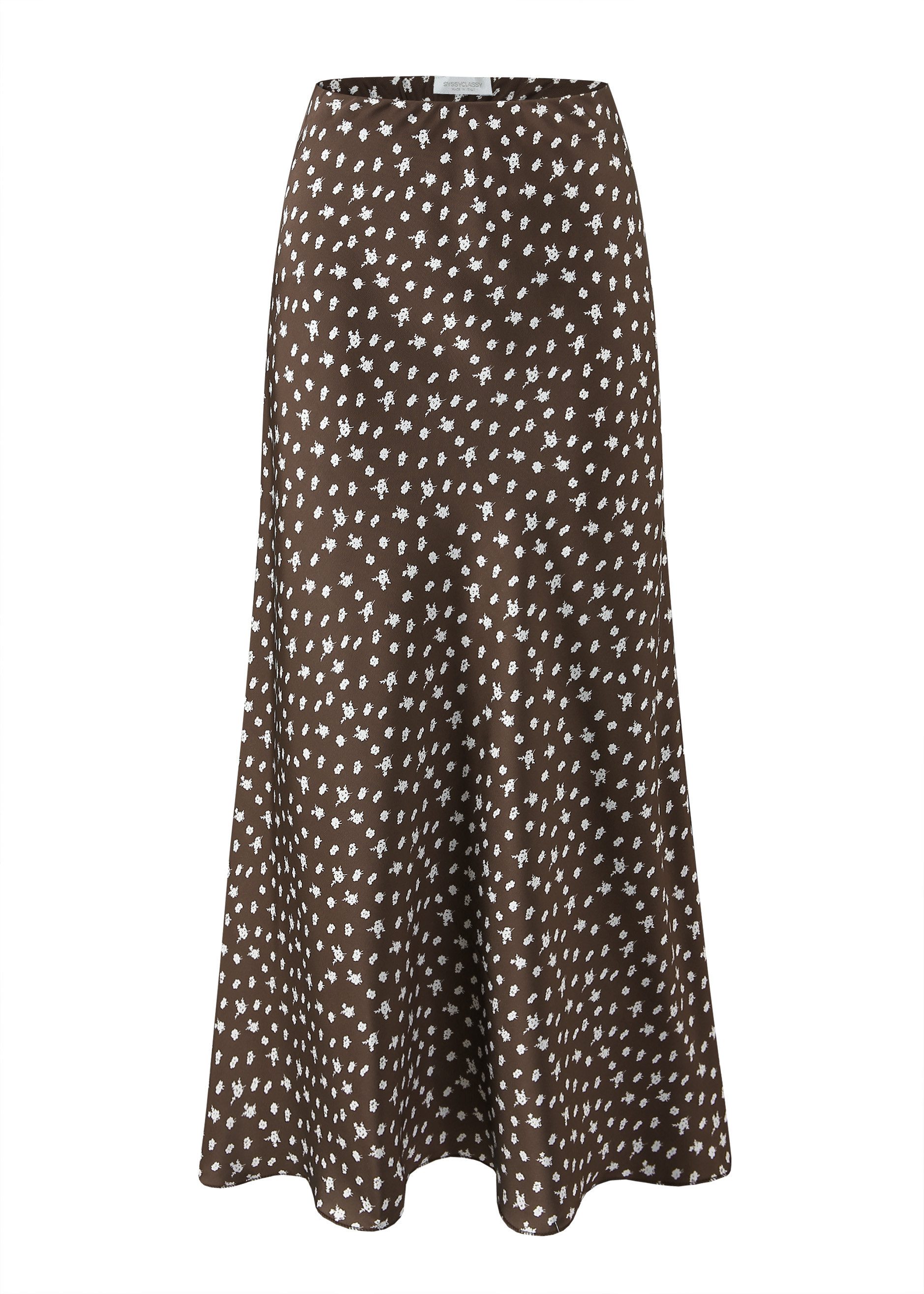 SASSYCLASSY Minirock Eleganter midi Satin Rock günstig online kaufen