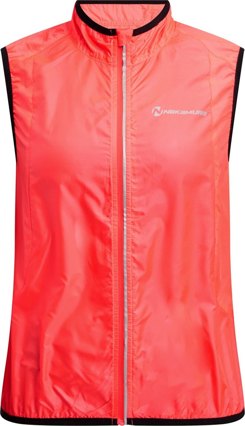 NAKAMURA Fahrradjacke Damen-Funktions-Weste Dalmine III wms rot