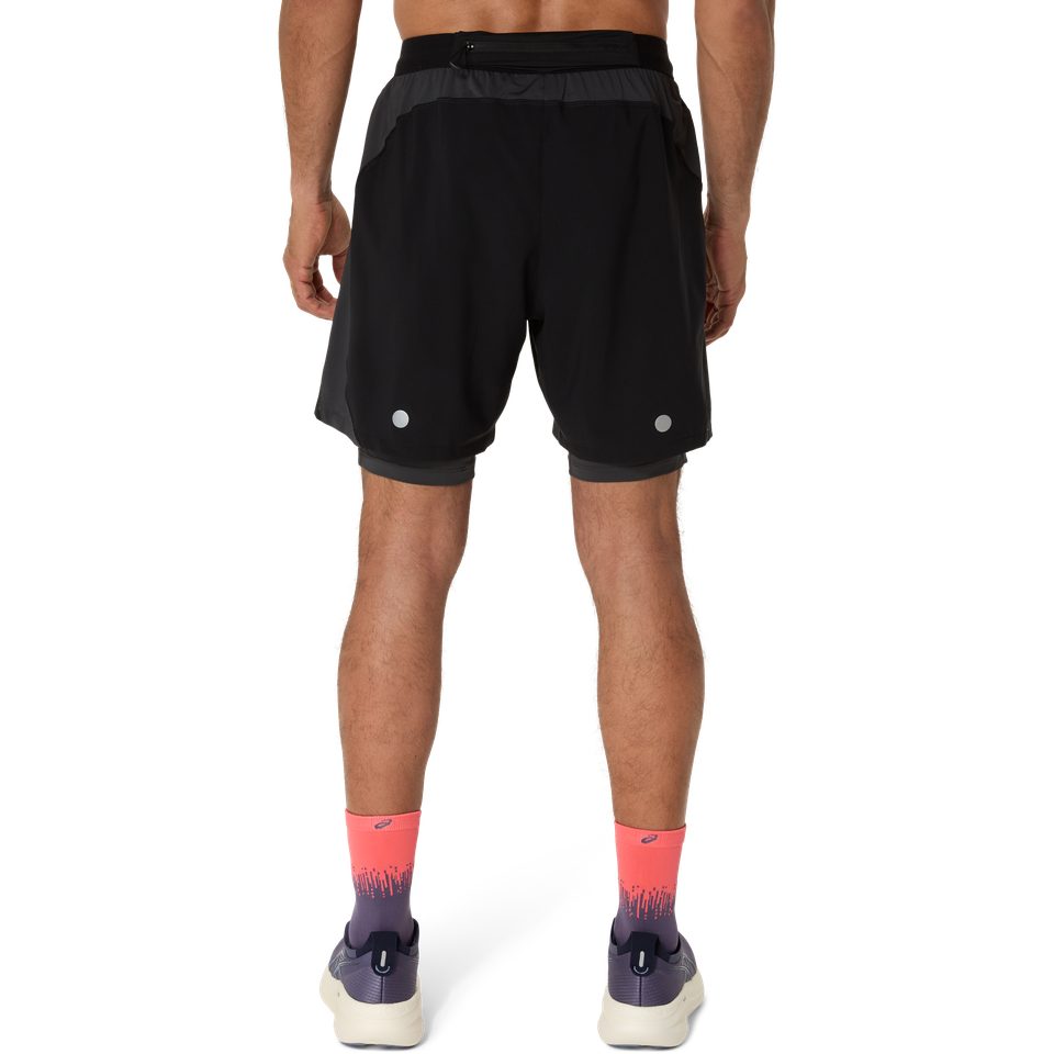 Asics Laufshorts ROAD 2-N-1 7IN SHORT 2-in-1 Design, mit Eingrifftaschen, sportlicher Stil