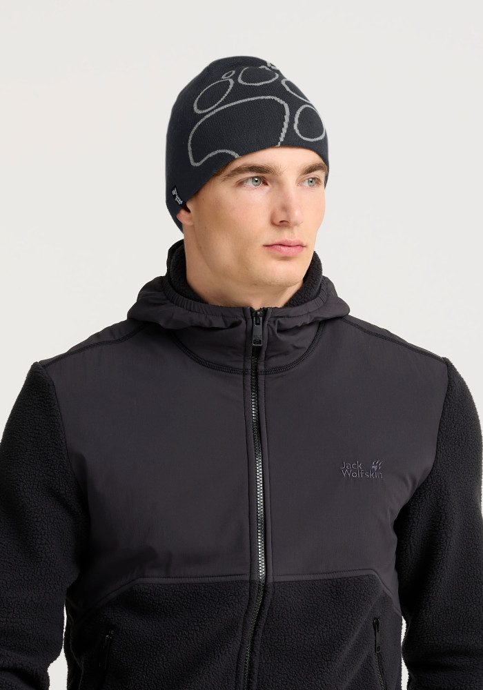 Jack Wolfskin Beanie PAW BEANIE Strickbeanie, warm, elastisch – Bild 5 von 5