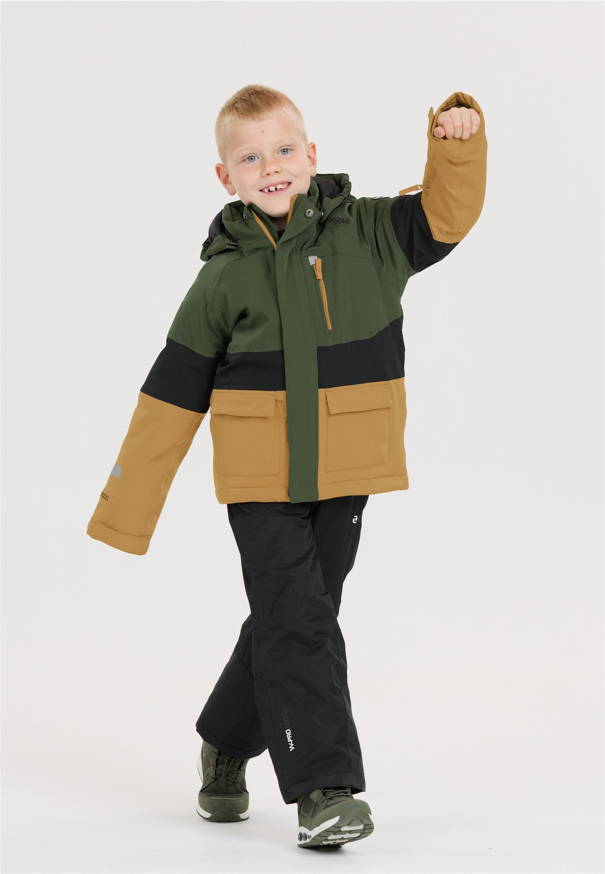 ZIGZAG Skijacke Taylora mit wind- und wasserdichter TPU-Membran