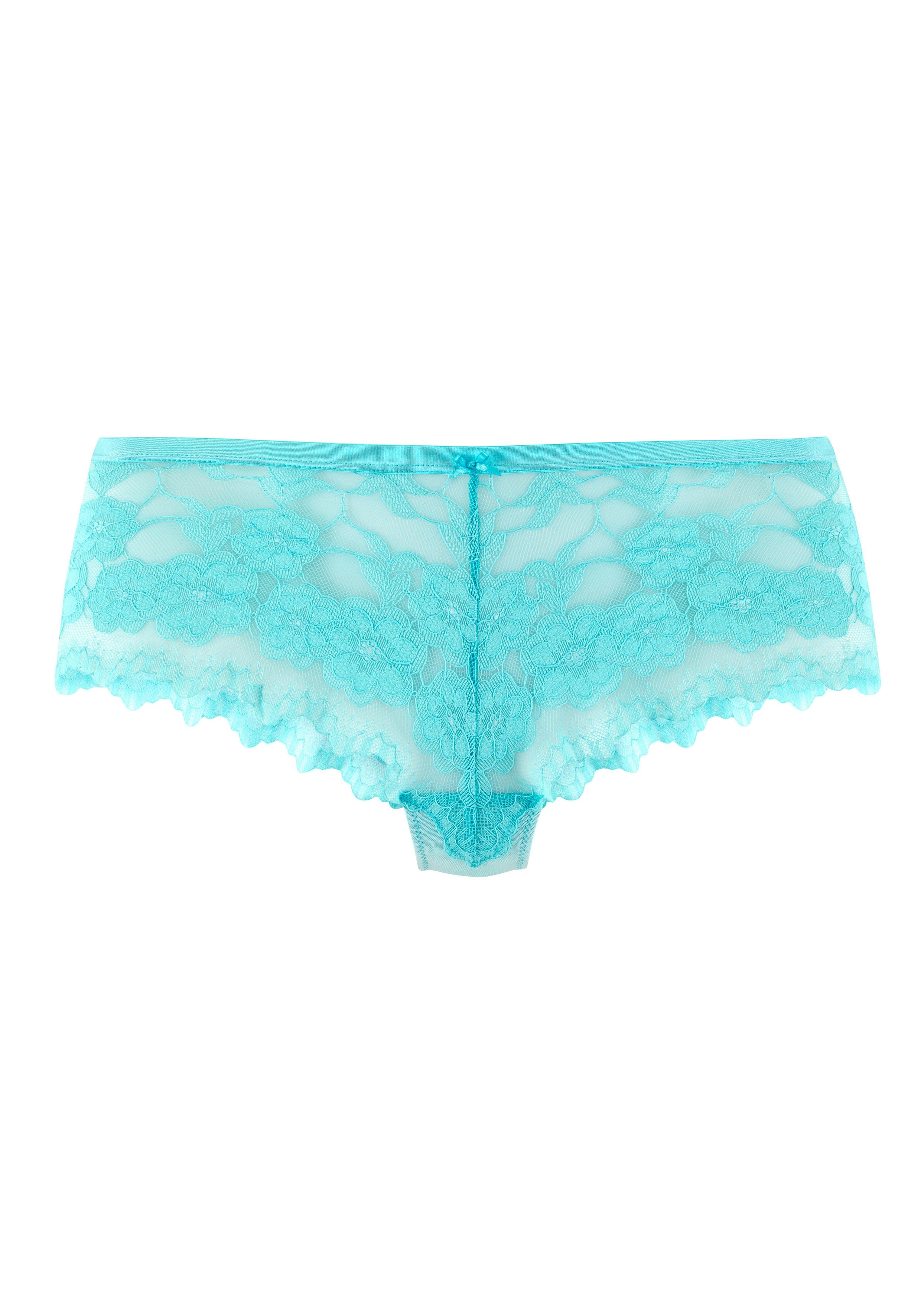 LASCANA Stringpanty aus zarter, elastischer Jacquardspitze. Reduzierter Preis € 16,99. Unverbindliche Preisempfehlung € 19,99