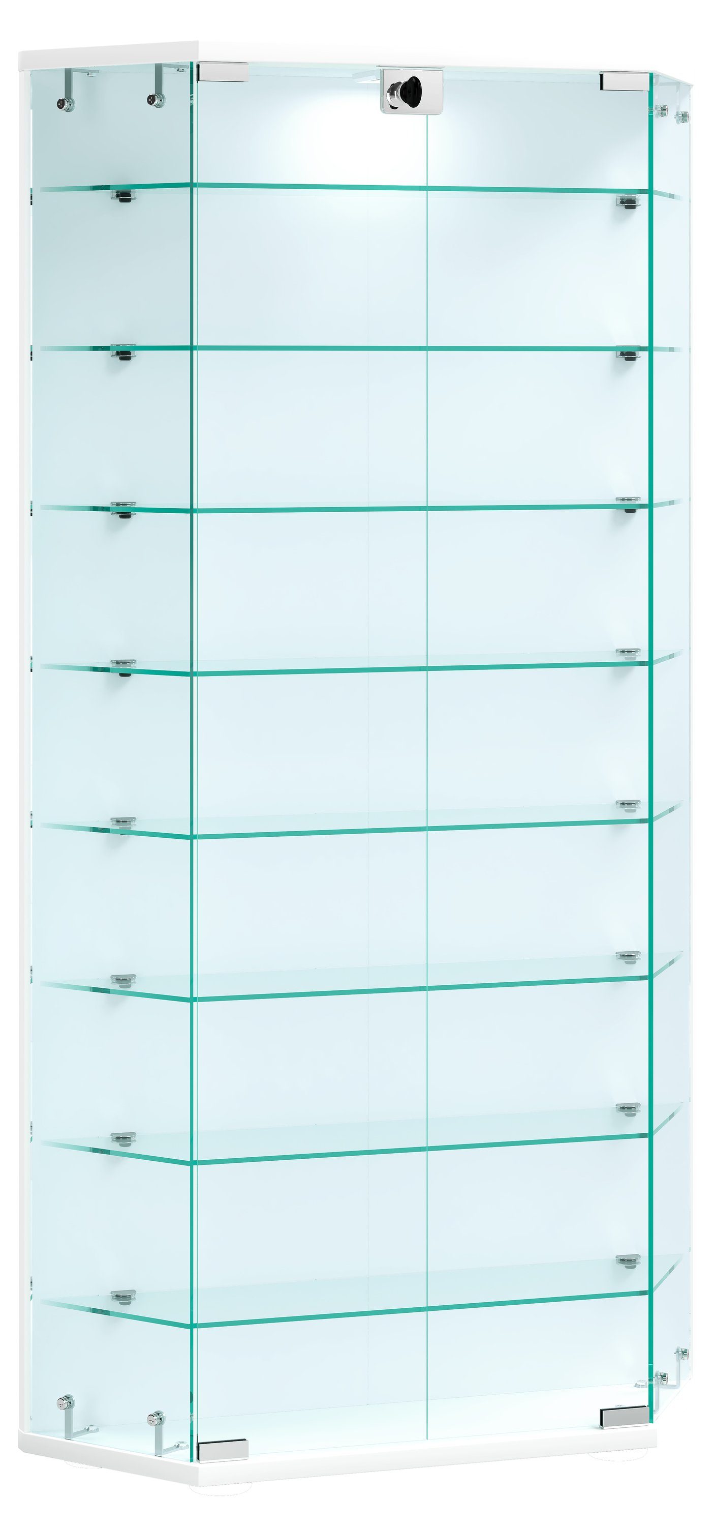 VCM Hängevitrine Wandvitrine Hängevitrine Glasvitrine Benila XL