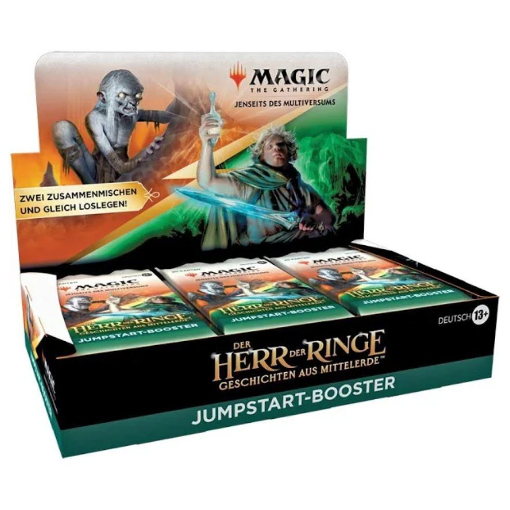 Wizards of the Coast Sammelkarte Magic the Gathering - Der Herr der Ringe Geschichten aus Mittelerde, Jumpstart-Booster Display (deutsch)