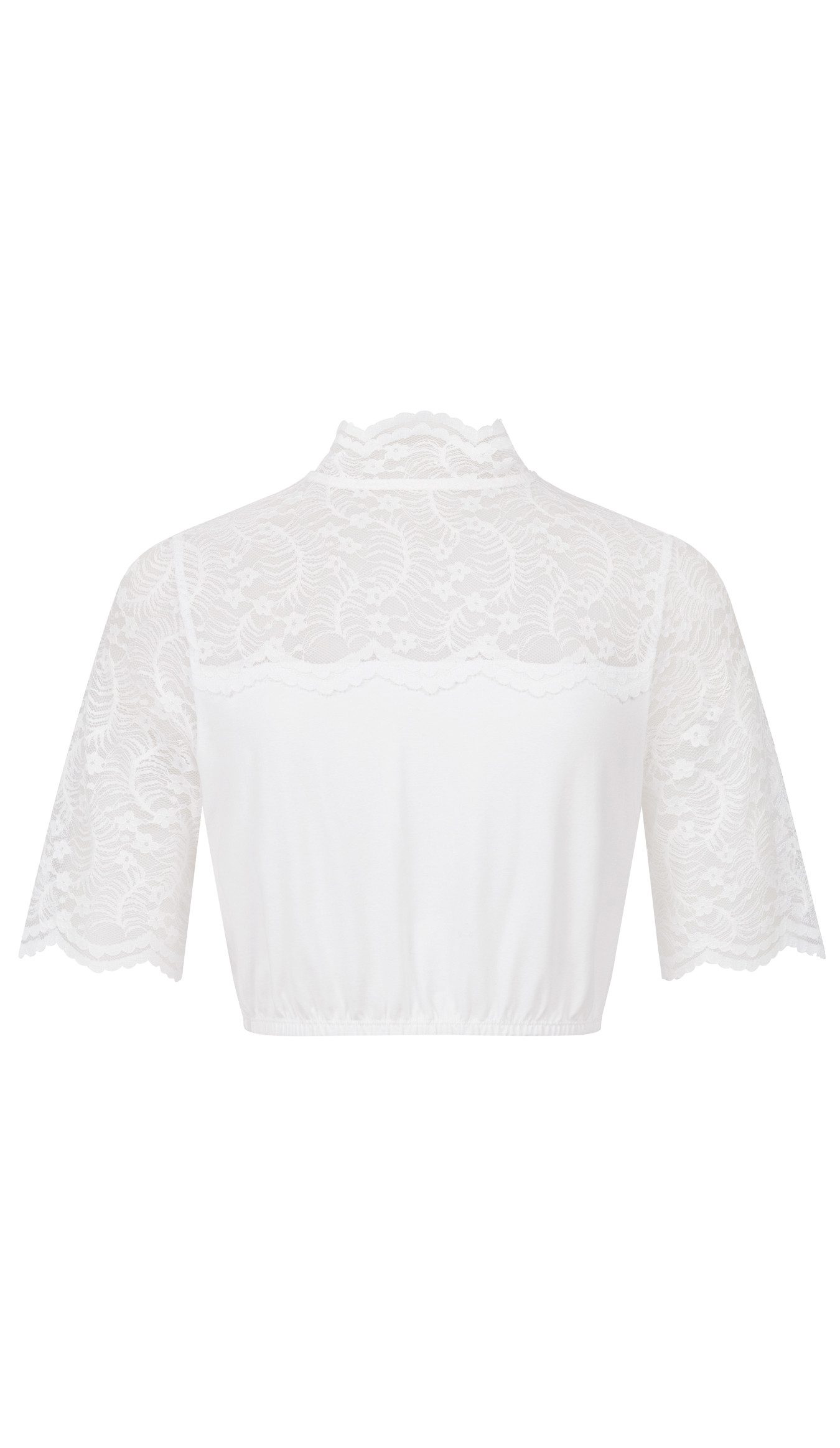 Nübler Dirndlbluse Dirndlbluse Ganit Kurzarm in Weiß von Nübler günstig online kaufen