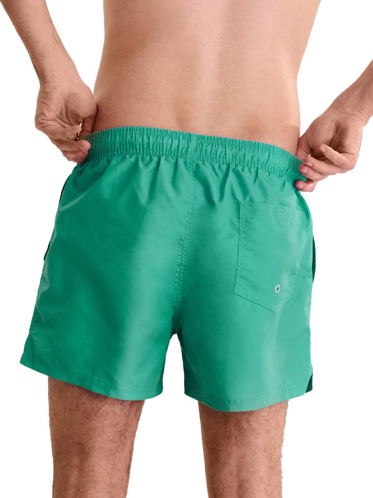 Lisca Boxer-Badehose Herren Bade Boxershorts Men Swimwear (Stück, 1-St) lockere Herrenbadehose, Taschen an den Seiten