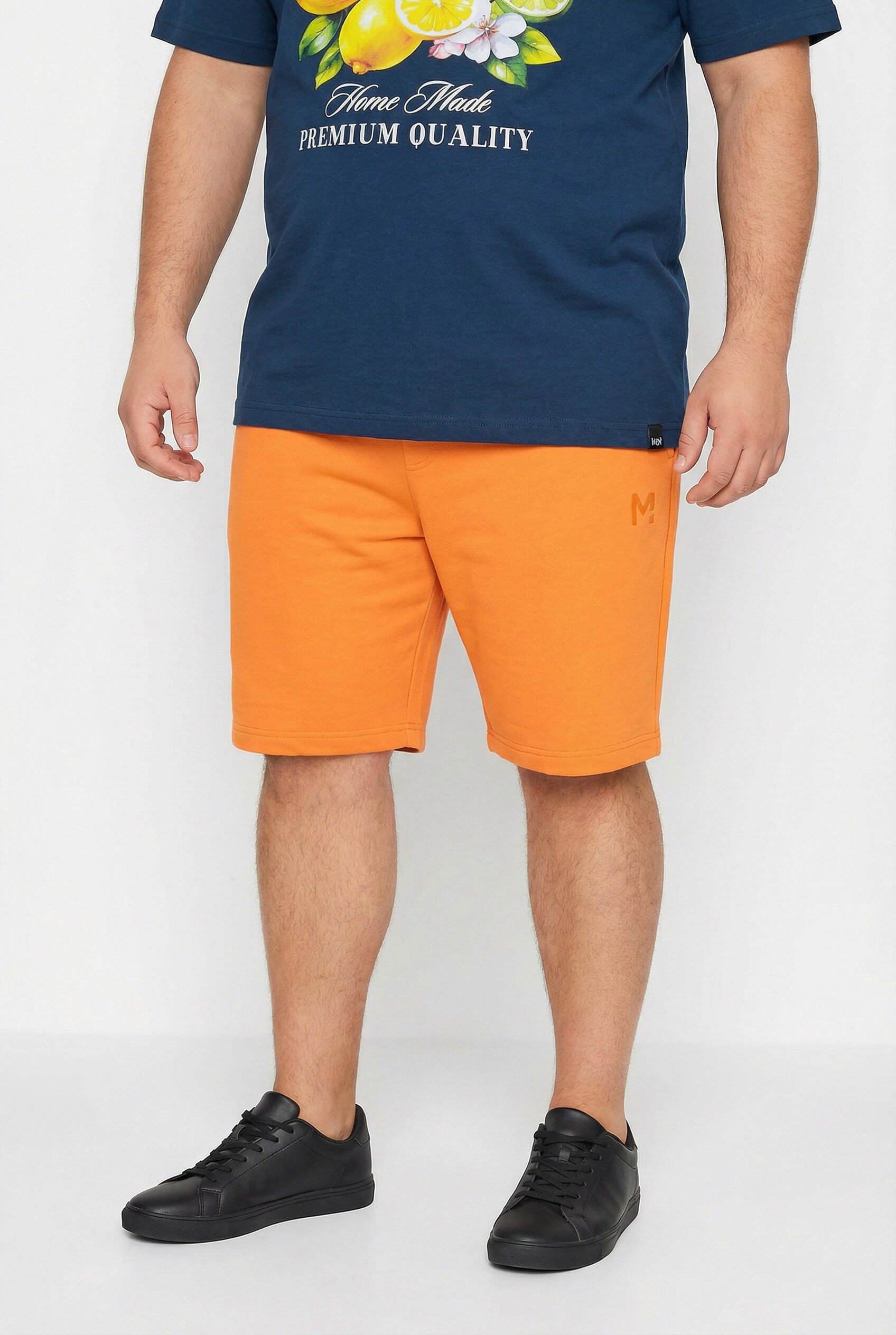 Men Plus Bermudas Sweatbermuda Basic Elastikbund