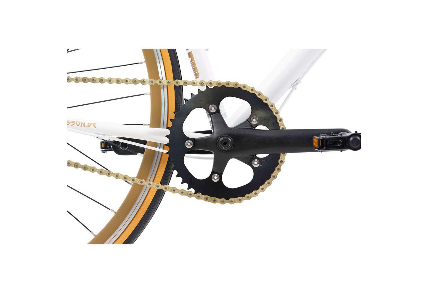Thumbnail - Chrisson Cyclocross-Rad Vintage Road N3, 3 Gang, Nabenschaltung, Fitnessbike 28 Zoll 160 - 190 cm Urban Bike 3 Gang Fitn...