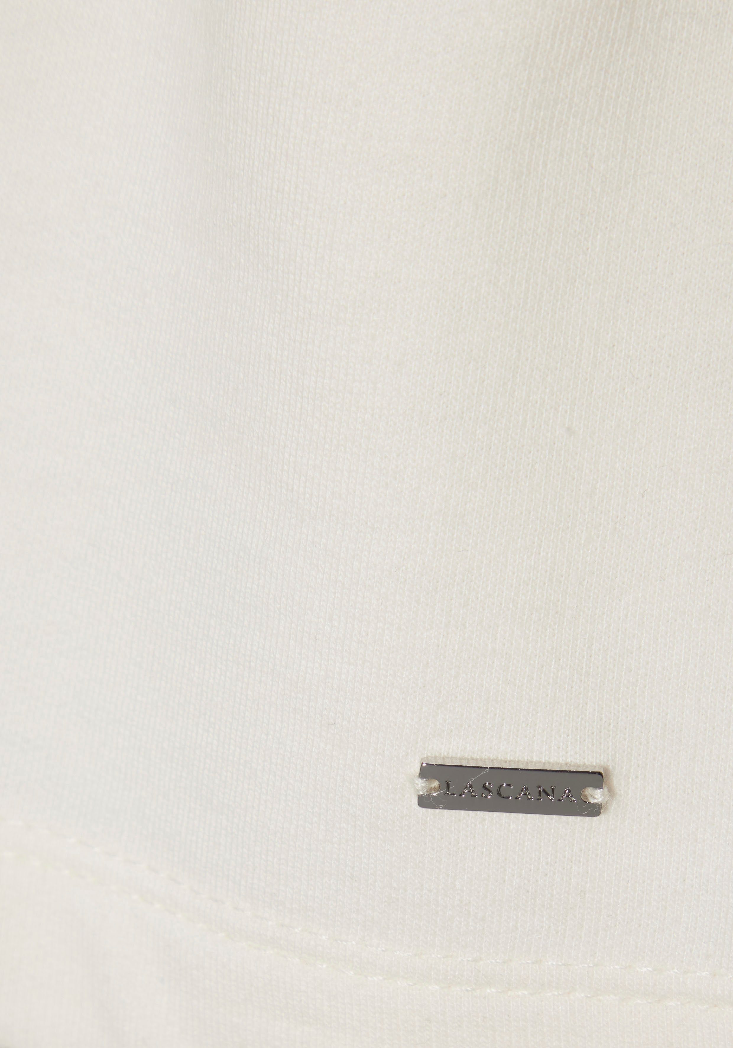LASCANA Sweatjacke mit Tunnelzug in der Taille, Loungewear – Bild 5 von 5