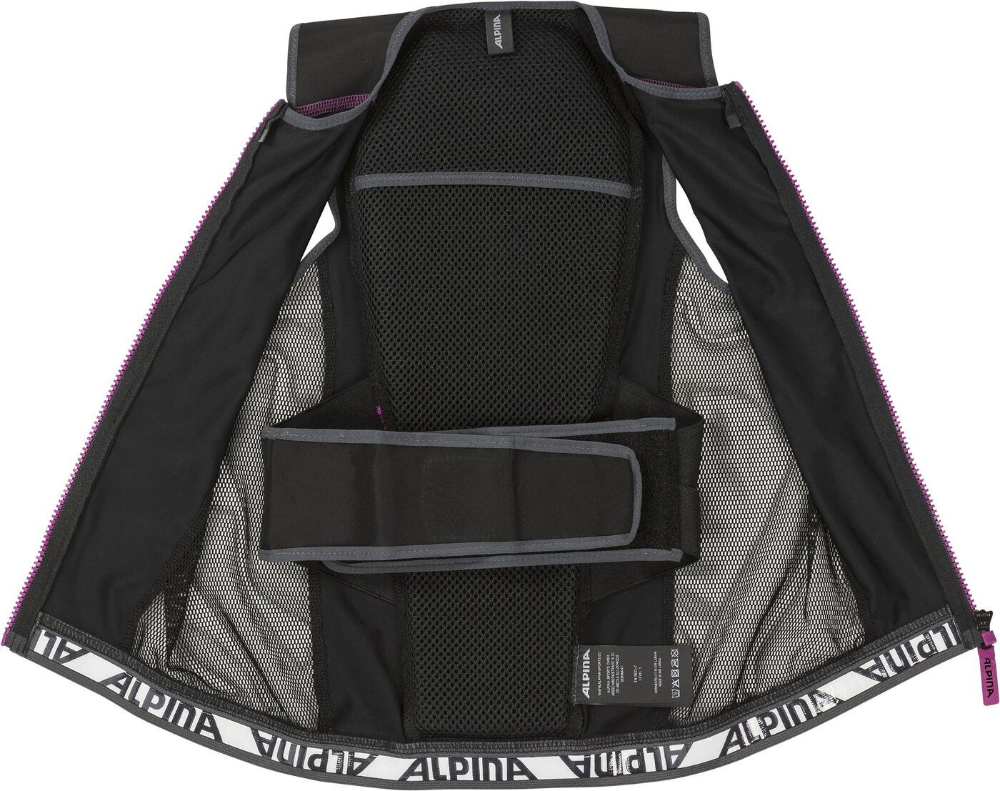 Alpina Sports Protektorenweste JSP 3.0 JUNIOR VEST BLACK-PINK