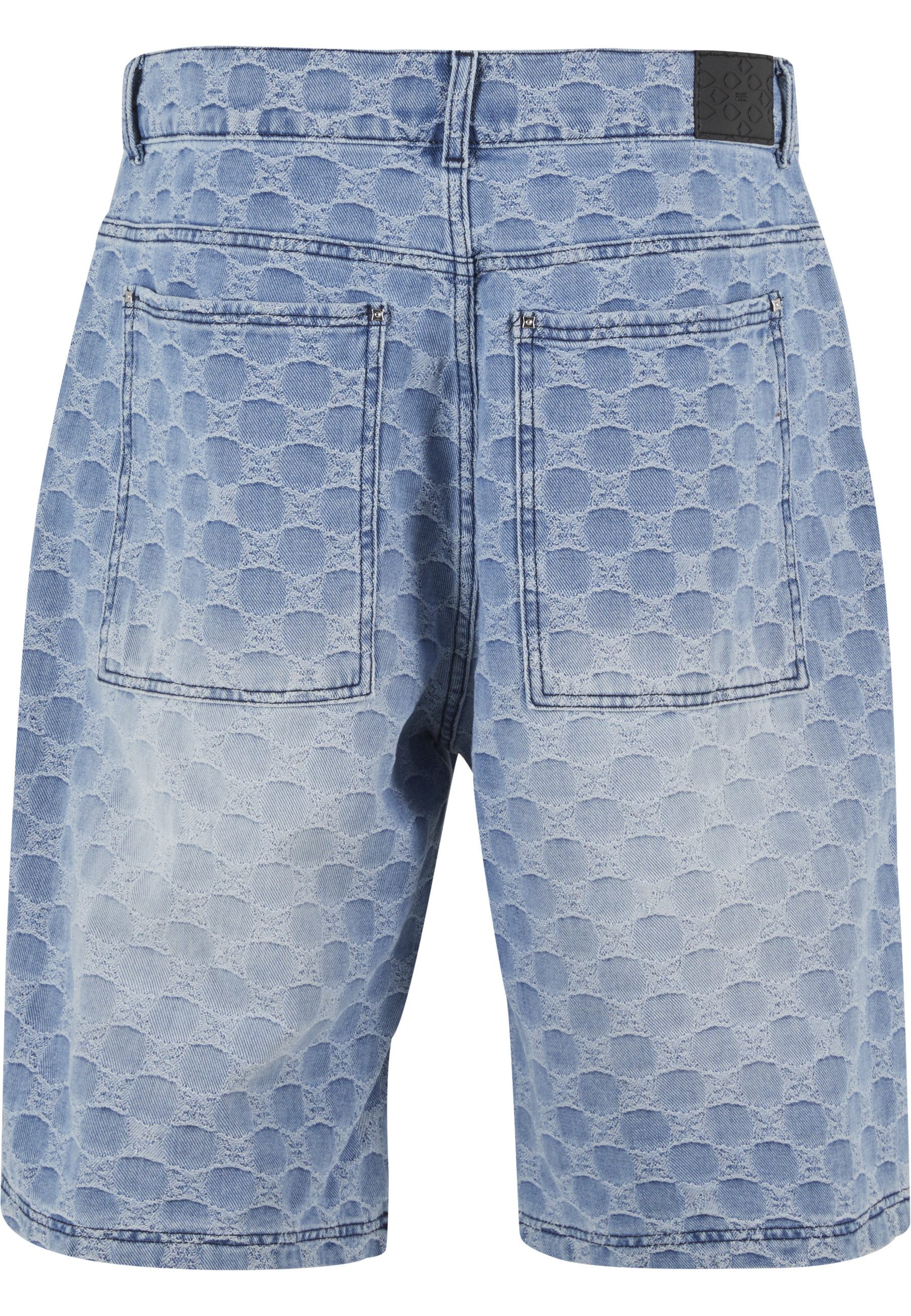PEQUS Jeansbermudas PEQUS PEQUS Aether Monogram Denim Jorts