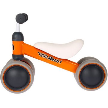 Mach1 Laufrad Mini Kinder Lauflernrad Kinderlaufrad Rutscher Rutscherauto - 4 Räder 150x40mm Zoll