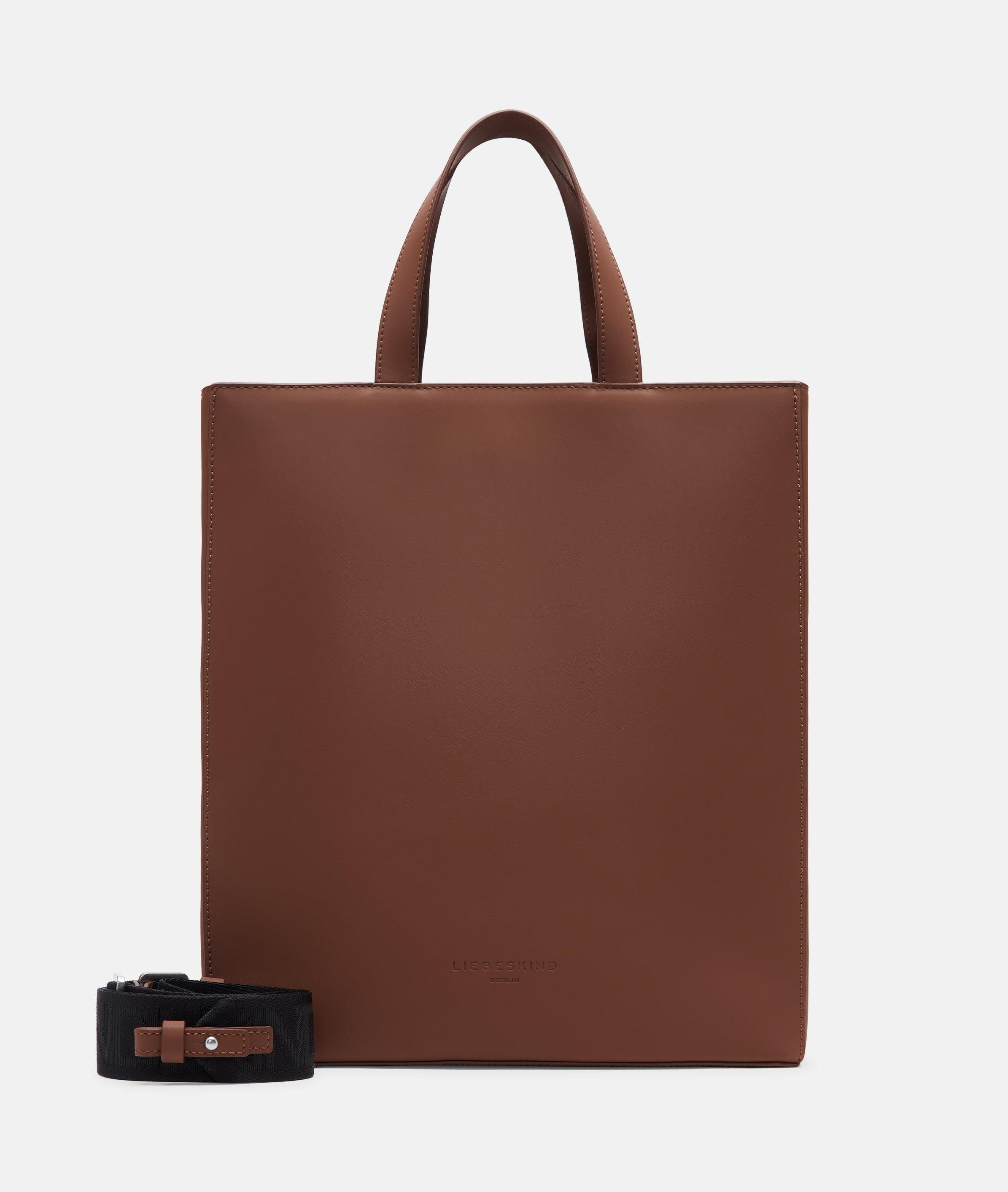 Liebeskind Berlin Handtasche Tote PAPER BAG, Geräumige Tasche aus recyceltem Leder