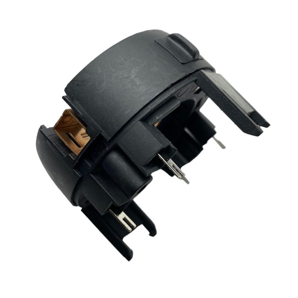 Trade-Shop Ersatzbürste 2x mit Motorkohlen-Halter passend für Makita CB406 CB407, 6mm x 9mm x 11,5/13,5mm Motorkohlen Kohlebürsten, Maße des Halters: ca. 60 x 5 – Bild 2 von 3
