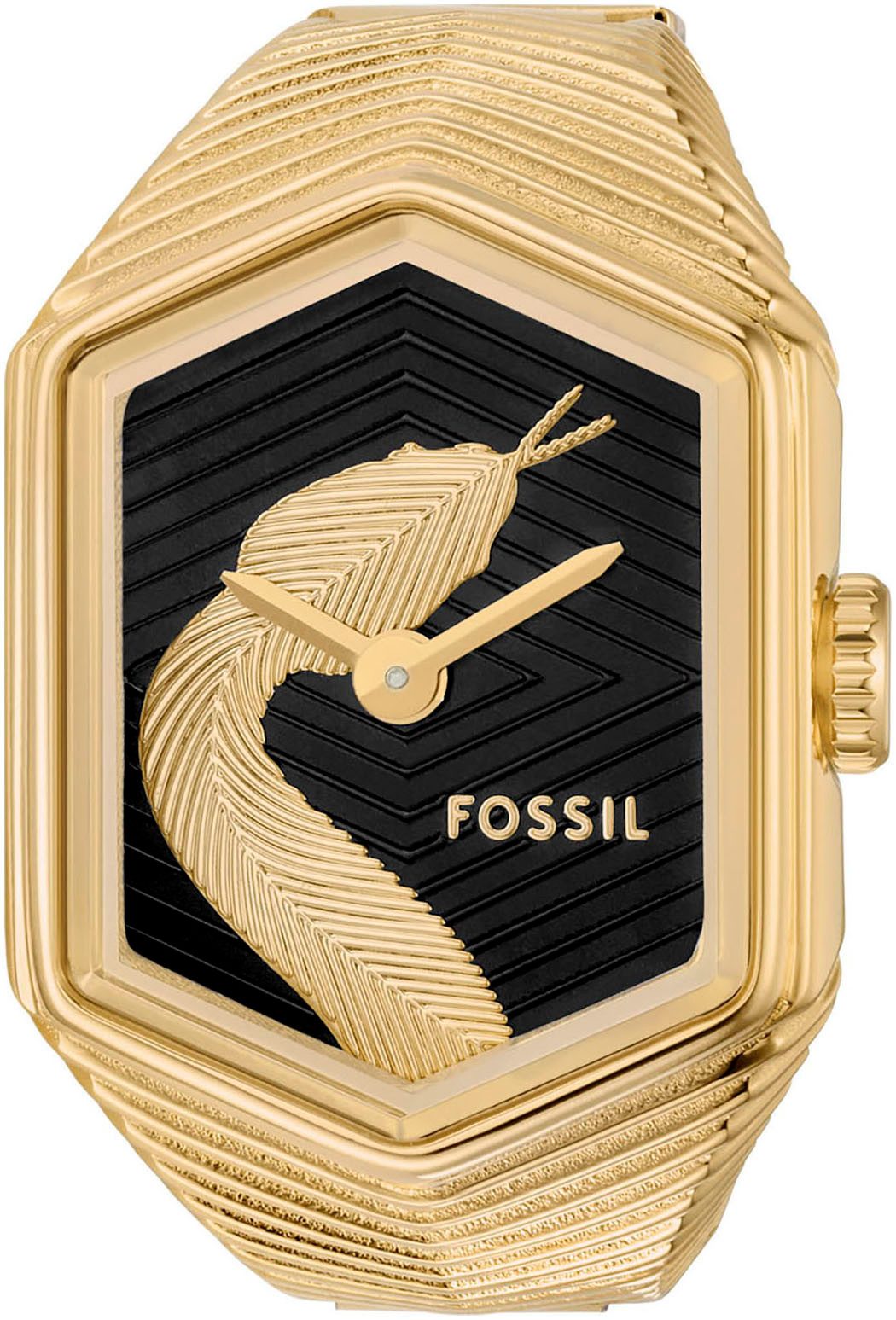 Fossil Uhrenring WATCH RING ES5382, Quarzuhr, Armbanduhr, Damenuhr, Edelsta günstig online kaufen