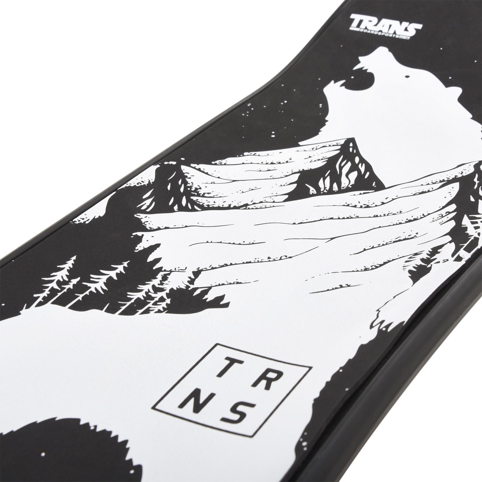 TRANS Snowboard Trans Snowboard Snowdeck Schnee Skateboard 80cm Schwarz 2024/25