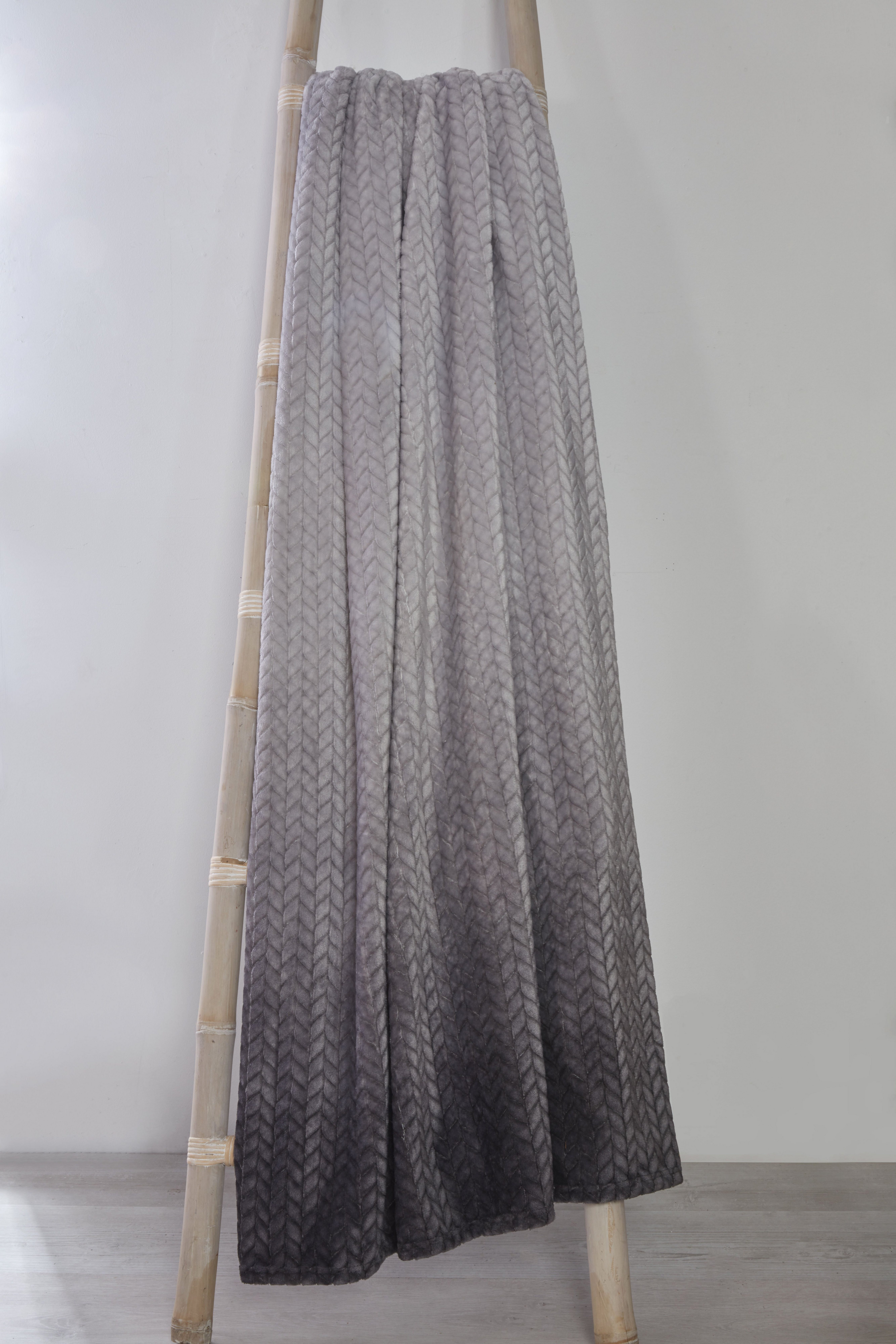 Wohndecke XL-Kuscheldecke mit Farbverlauf, HSC Home-Style-Creation GmbH, in günstig online kaufen