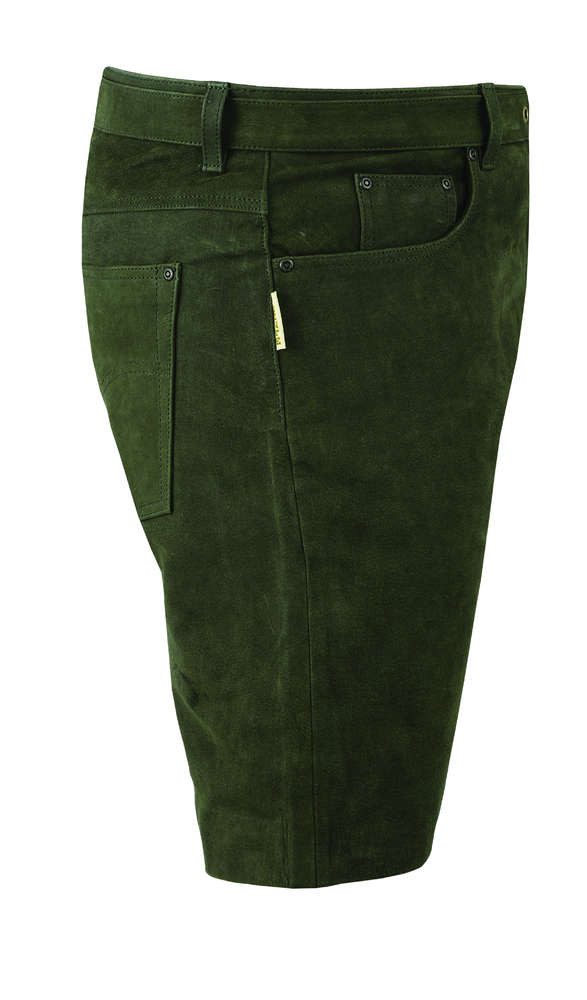 Fuente Leather Wears Lederhose Herren Trachten Lederhose Nubuk kurz mit Gür günstig online kaufen