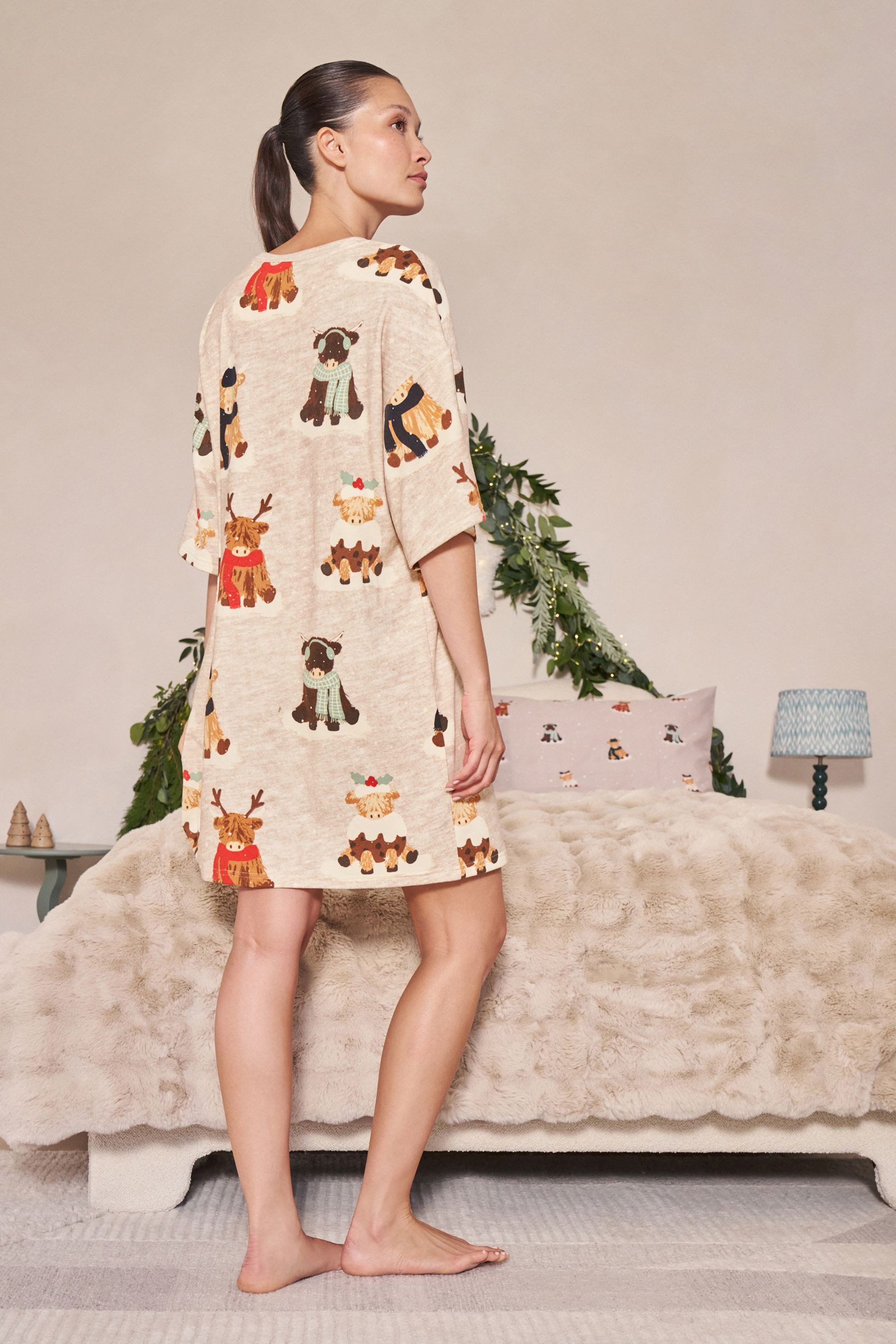 Next Nachthemd Weihnachts-Nachthemd aus der Familienkollektion (1-tlg) günstig online kaufen