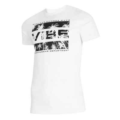 4F T-Shirt »Summer Vibes« mit Rundhalsausschnitt