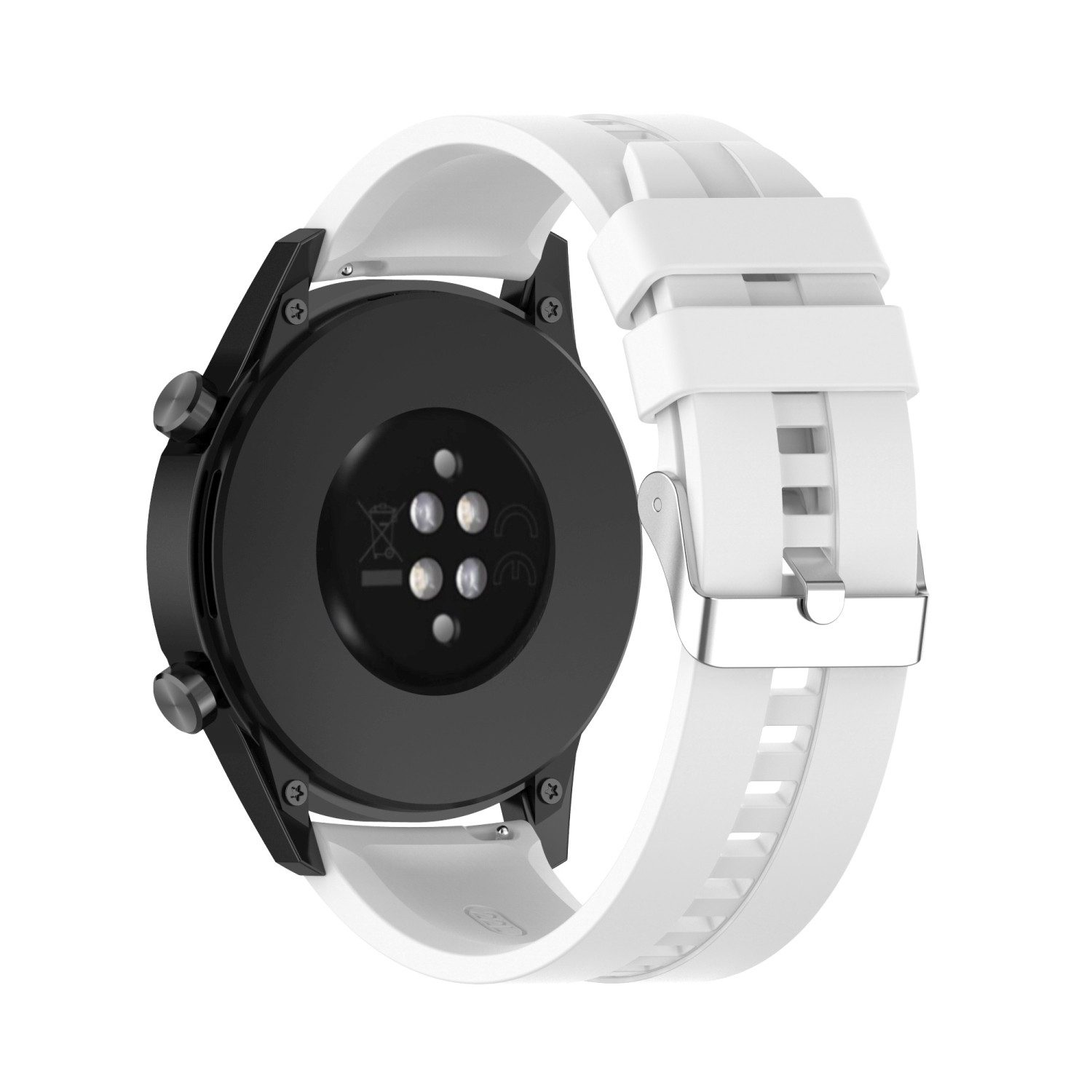 Cadorabo Smartwatch-Armband, Smartwatch Ersatzarmband - 22mm - Silikon günstig online kaufen