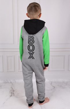 Sarcia.eu Pyjama Graues, einteiliges Pyjama/Schlafanzug für Jungen XBOX 8-9 Jahre