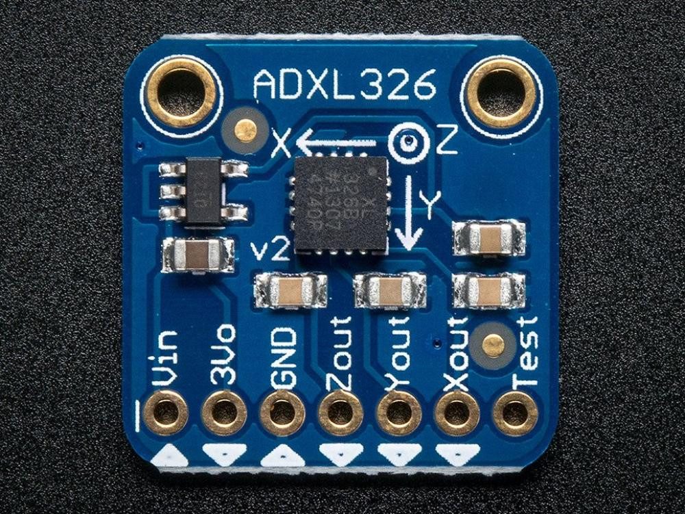 Bewegungsmelder Adafruit ADXL326 - 5V Drei-Achsen Beschleunigungsmesser (16g
