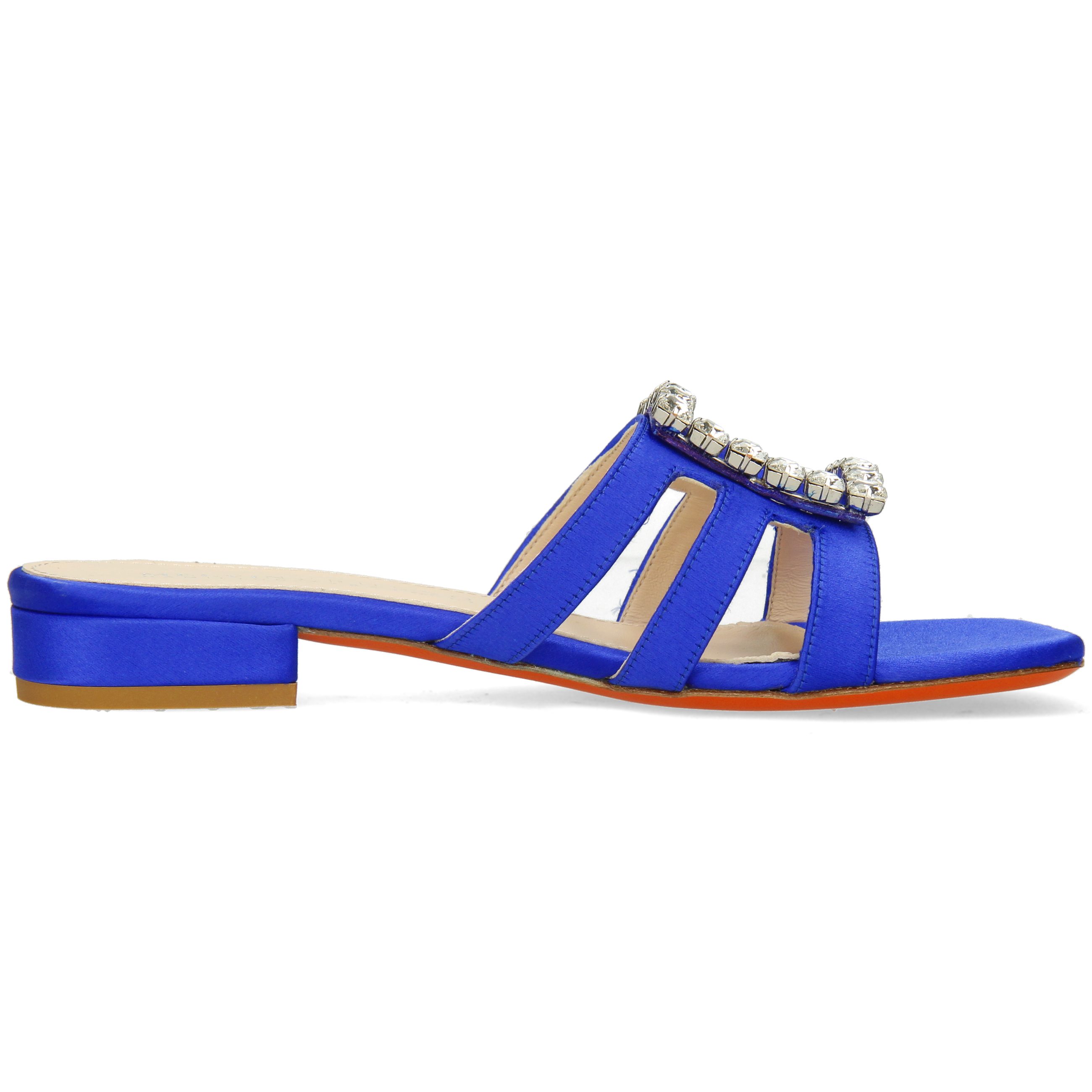 Melvin & Hamilton Eugenie 1 Satin-Pantoletten für Damen Pantolette Flache A günstig online kaufen