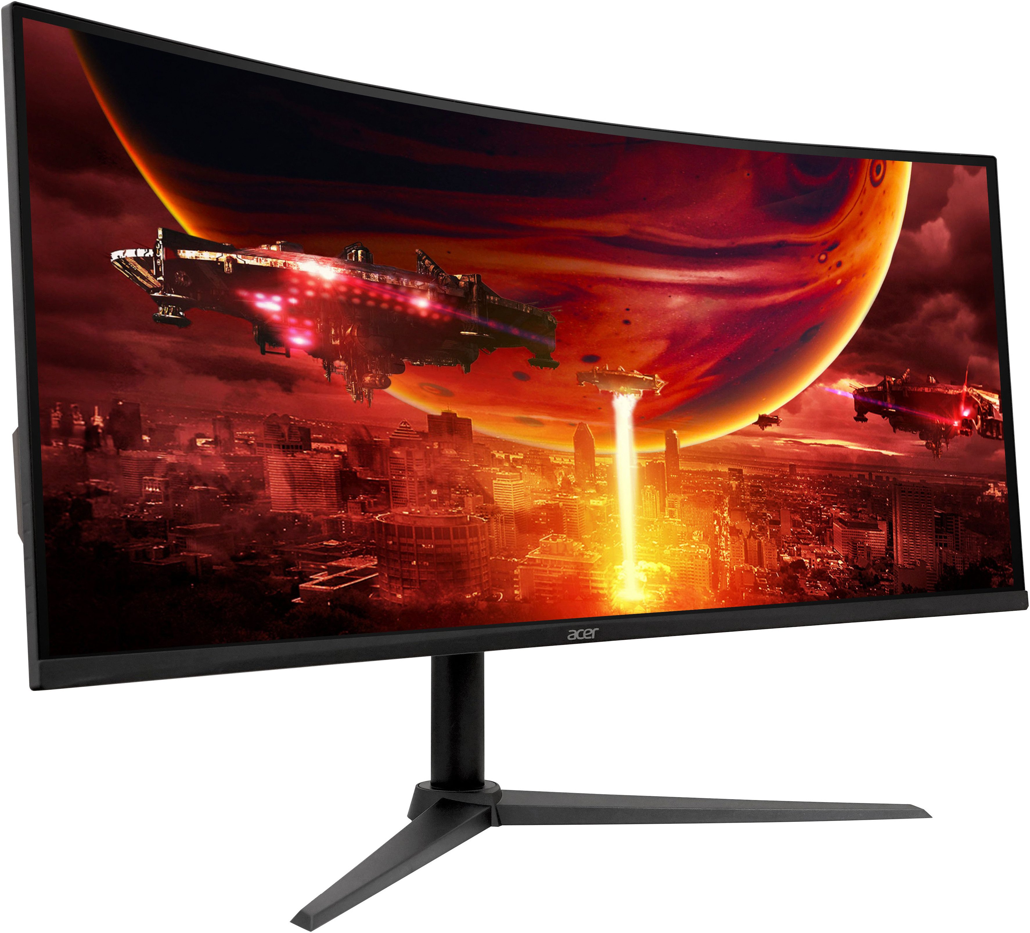 Acer ED340CUR X0 Curved-Gaming-Monitor (87 cm/34 ", 3440 x 1440 px, UWQHD, 1 ms Reaktionszeit, 200 Hz, VA LED)