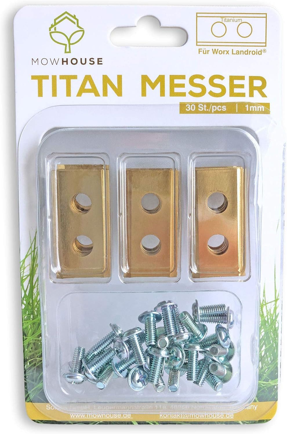 MOWHOUSE Mährobotermesser Ersatzmesser ...