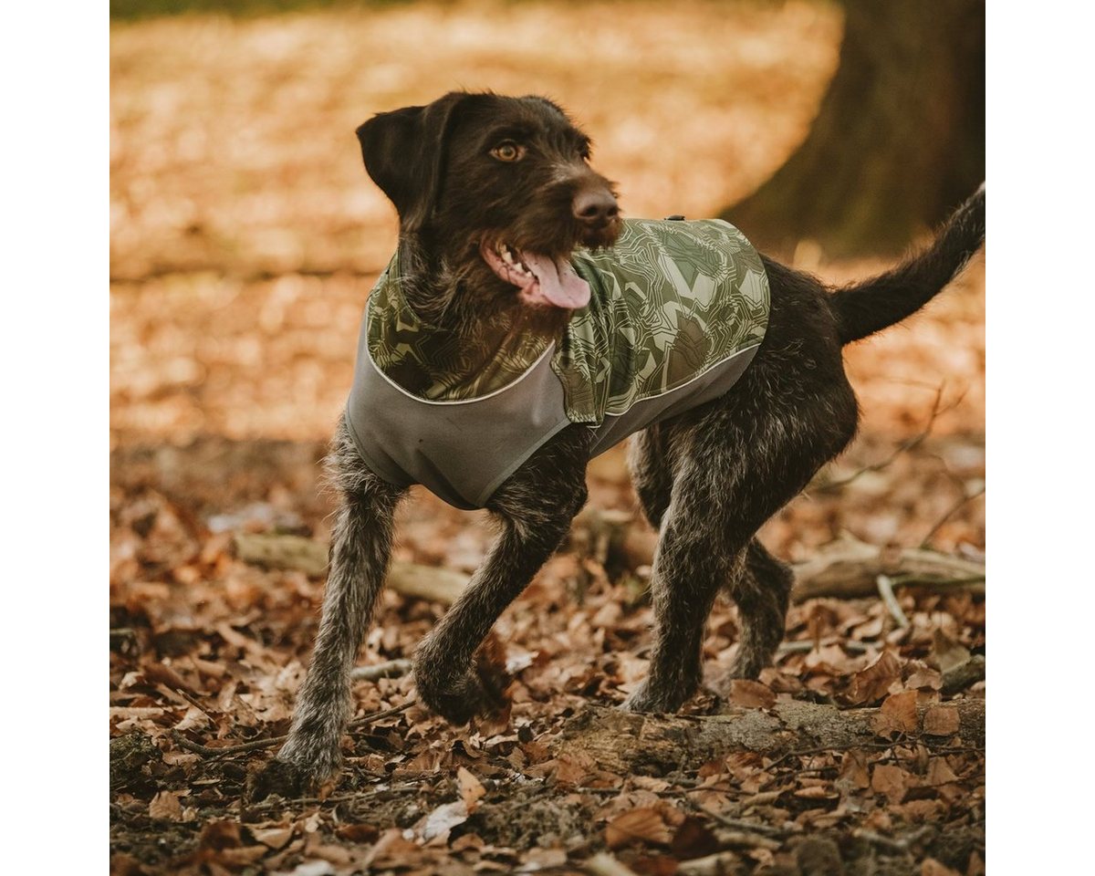 Thumbnail - HURTTA Hundewarnweste Swimmer Weste grün camouflage