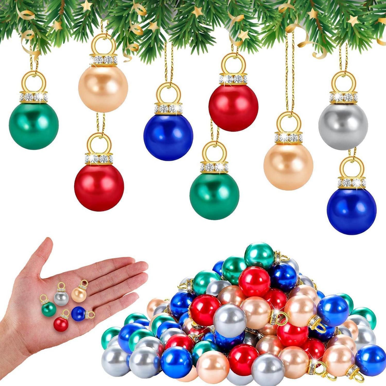 Kleine bunte Weihnachtskugeln online kaufen