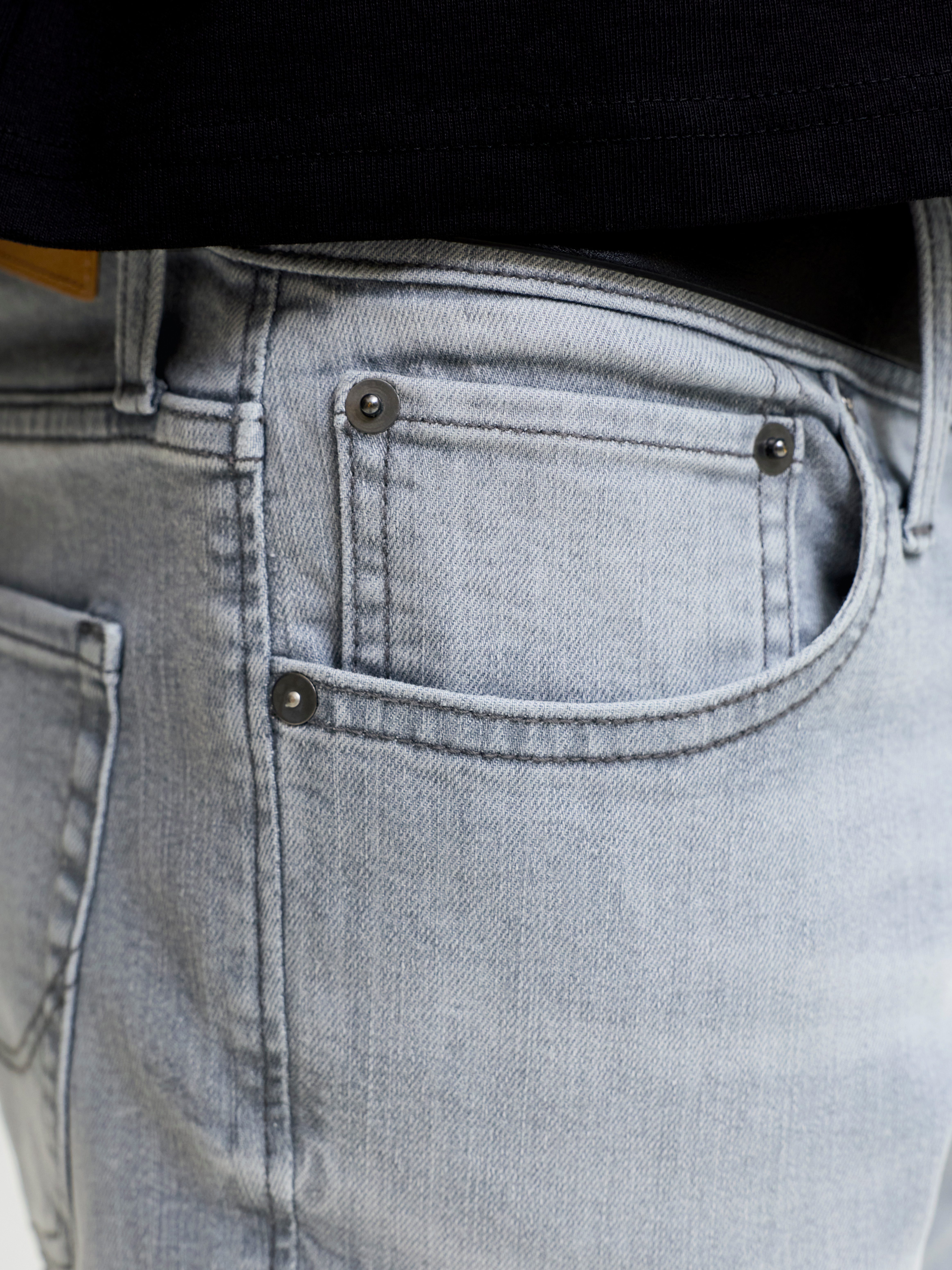 Jack & Jones Slim-fit-Jeans JJIGLENN Slim-Fit mit Stretch und praktischer 5-Pocket-Form Baumwollmischung, slim fit