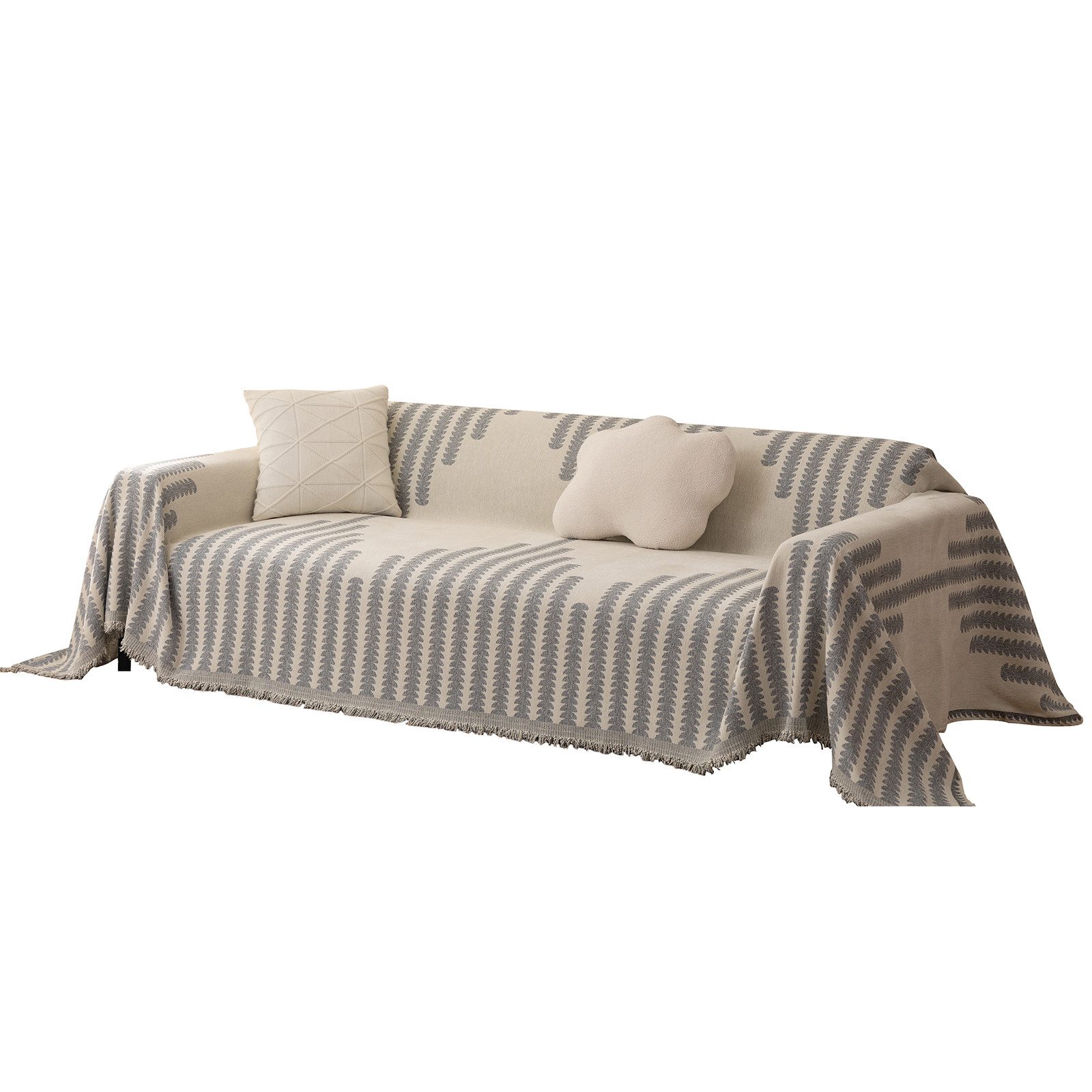 Jibenhome Sofahusse Weich Sofa Deckenbezug Couchbezug, Geometrische Sofadec günstig online kaufen