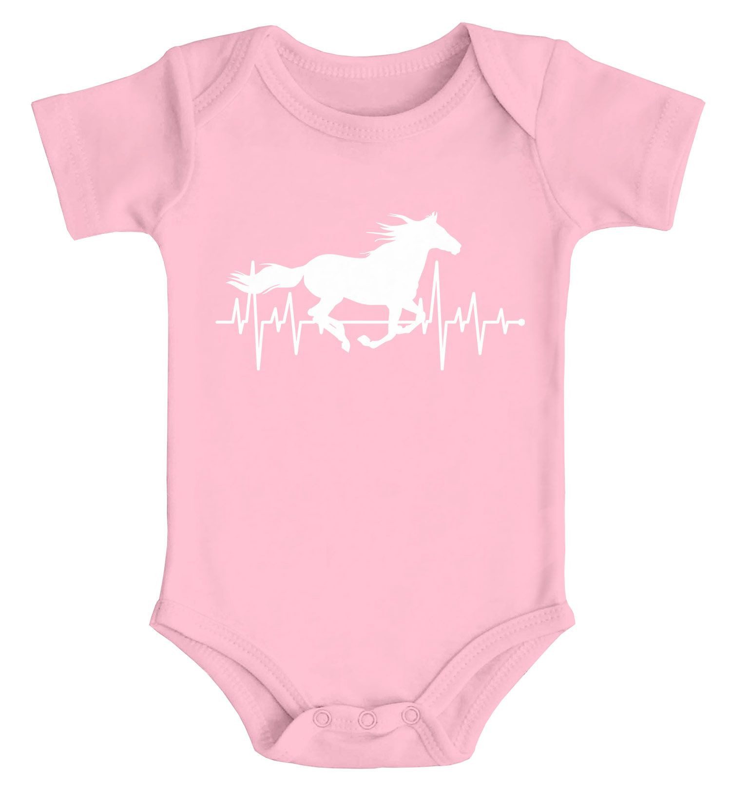 Body Baby Body Pferd Motiv Reiten Geschenk für Mädchen Pferde Tiermotiv