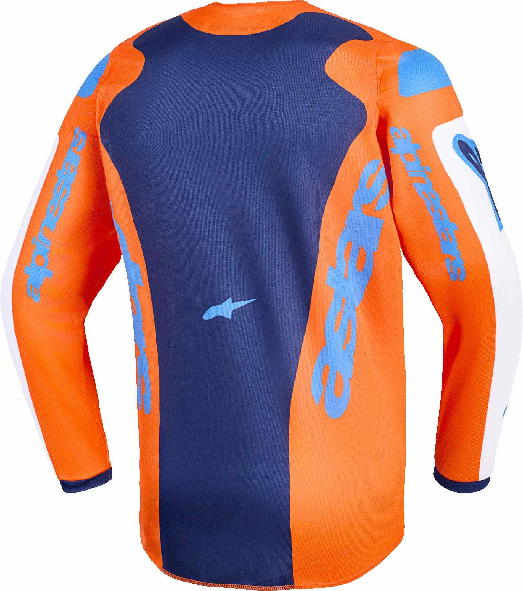 Alpinestars Motocross-Shirt Fluid Grid Jugend Motocross Jersey Atmungsaktiv schnelltrocknend