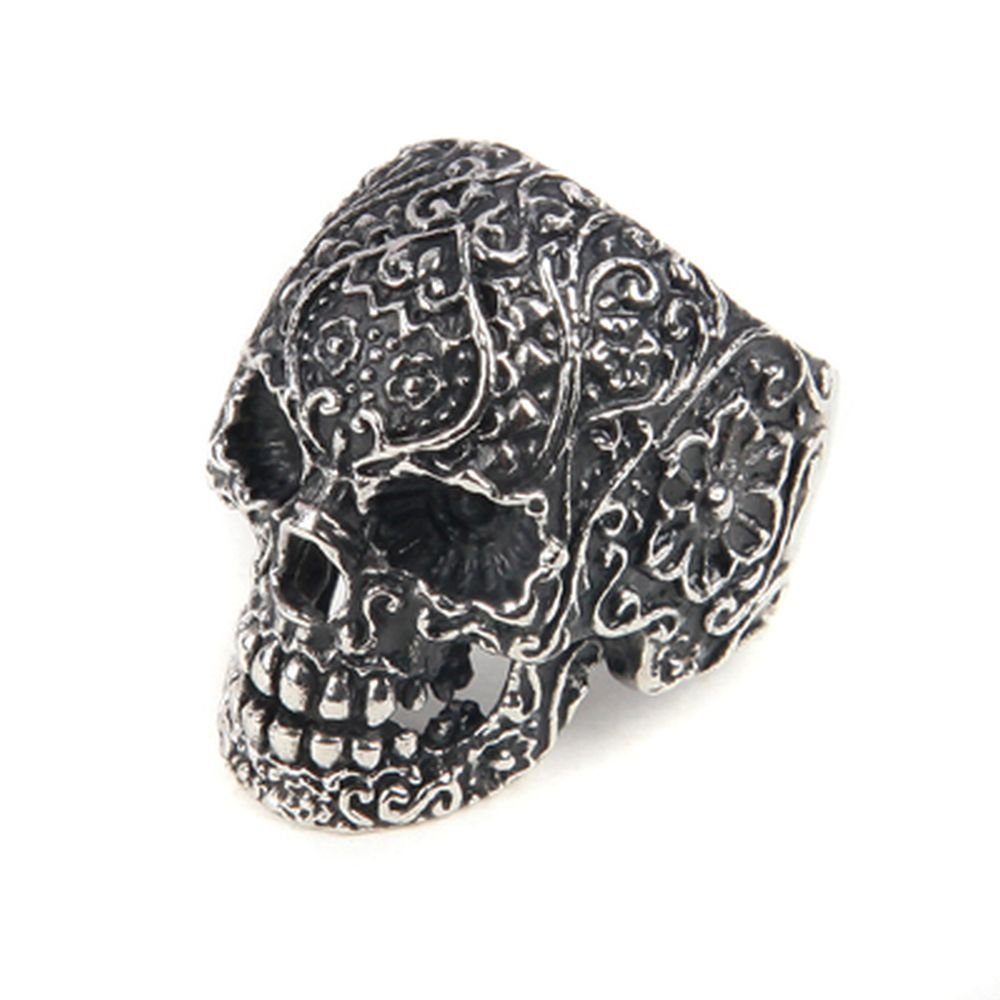 SKULL Ring Fingerring Kingka TATTOO "Totenkopf"