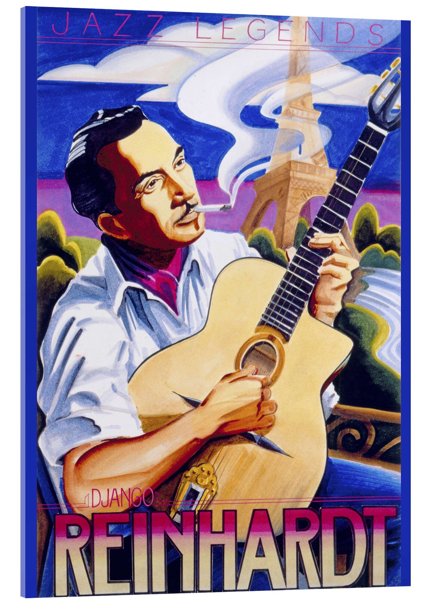 Wandbild Django Reinhardt